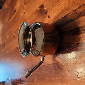 Stainless steel neti pot